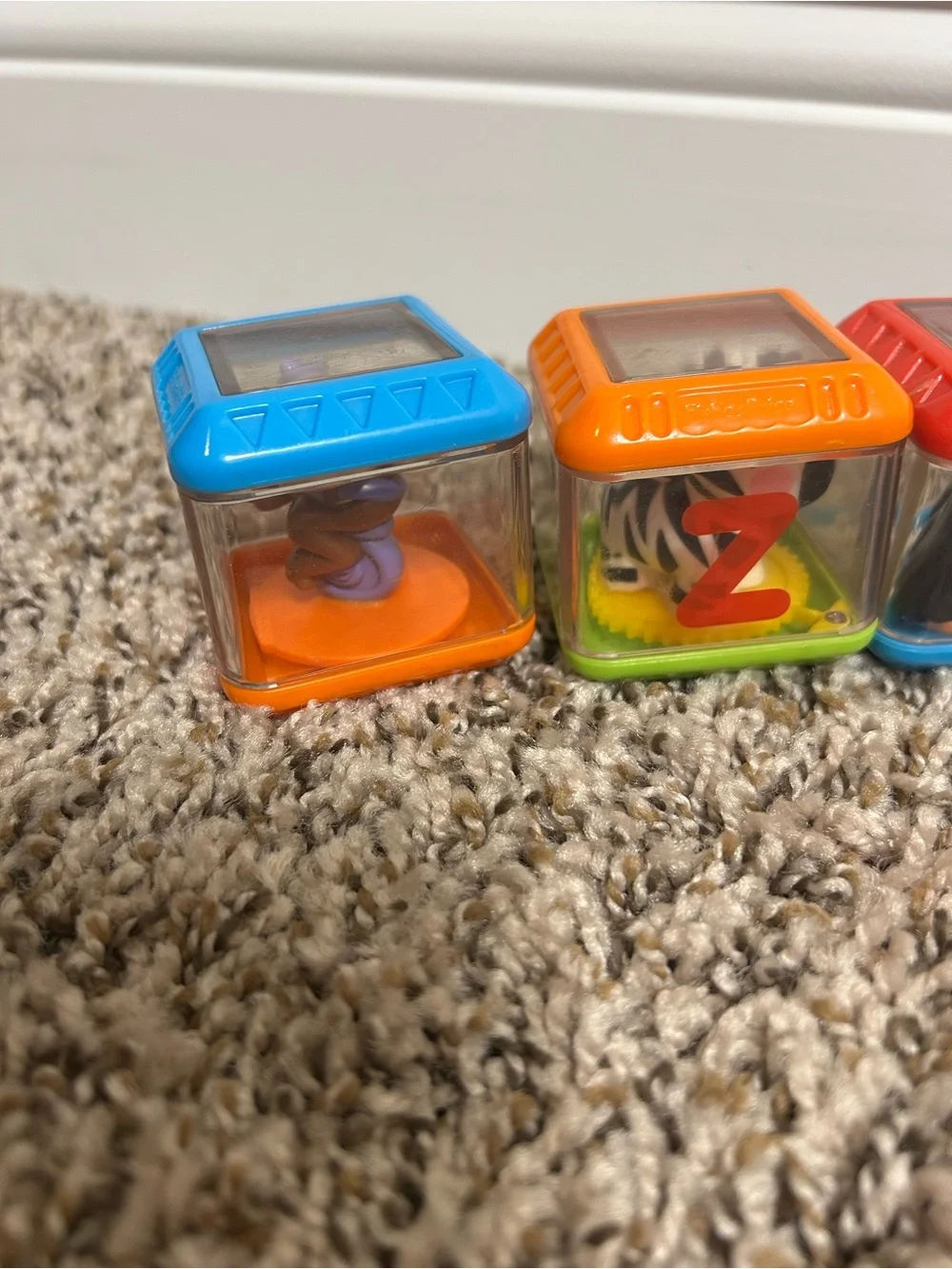 Fisher Price Activity Cubes / Blocks - set of 8